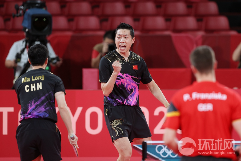 中国队绝杀德国队，许昕高光表现